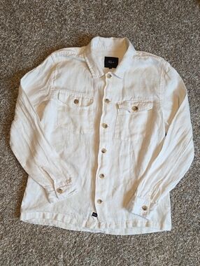 RAILS 100% Linen Button Down